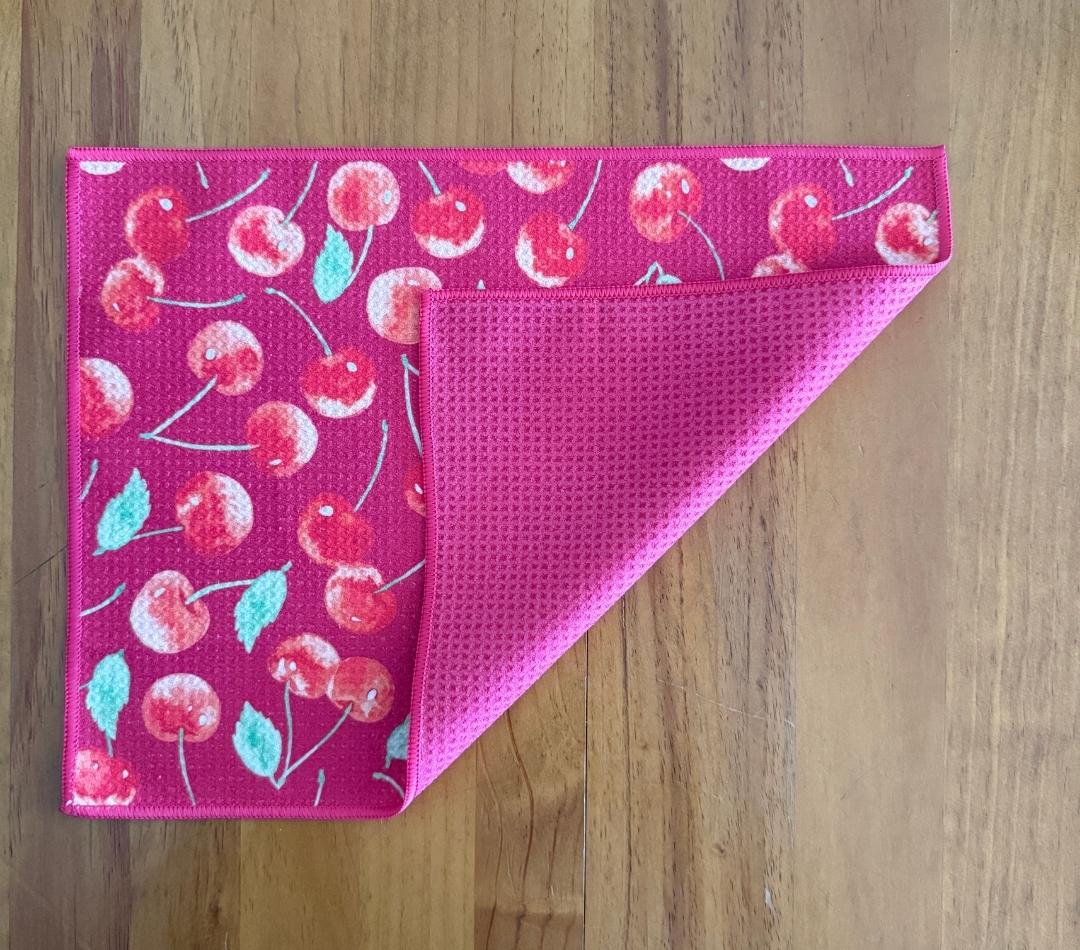 Cherry Crush Cleaning Cloth