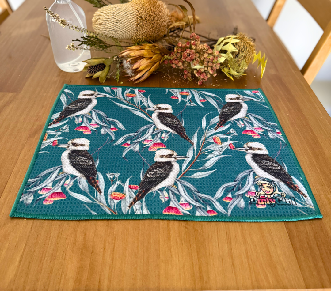 Kookaburra Laugh Cleaning Cloth