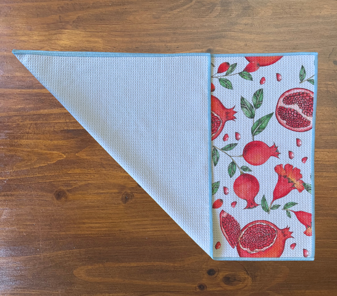 Pomegranate Pop Tea Towel - Original Logo