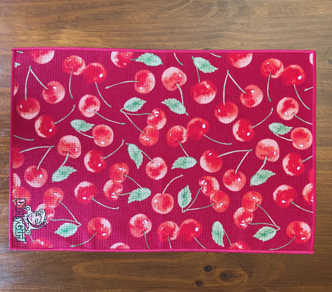 Absorbent Tea Towel - Cherry Crush | DirtyGirl