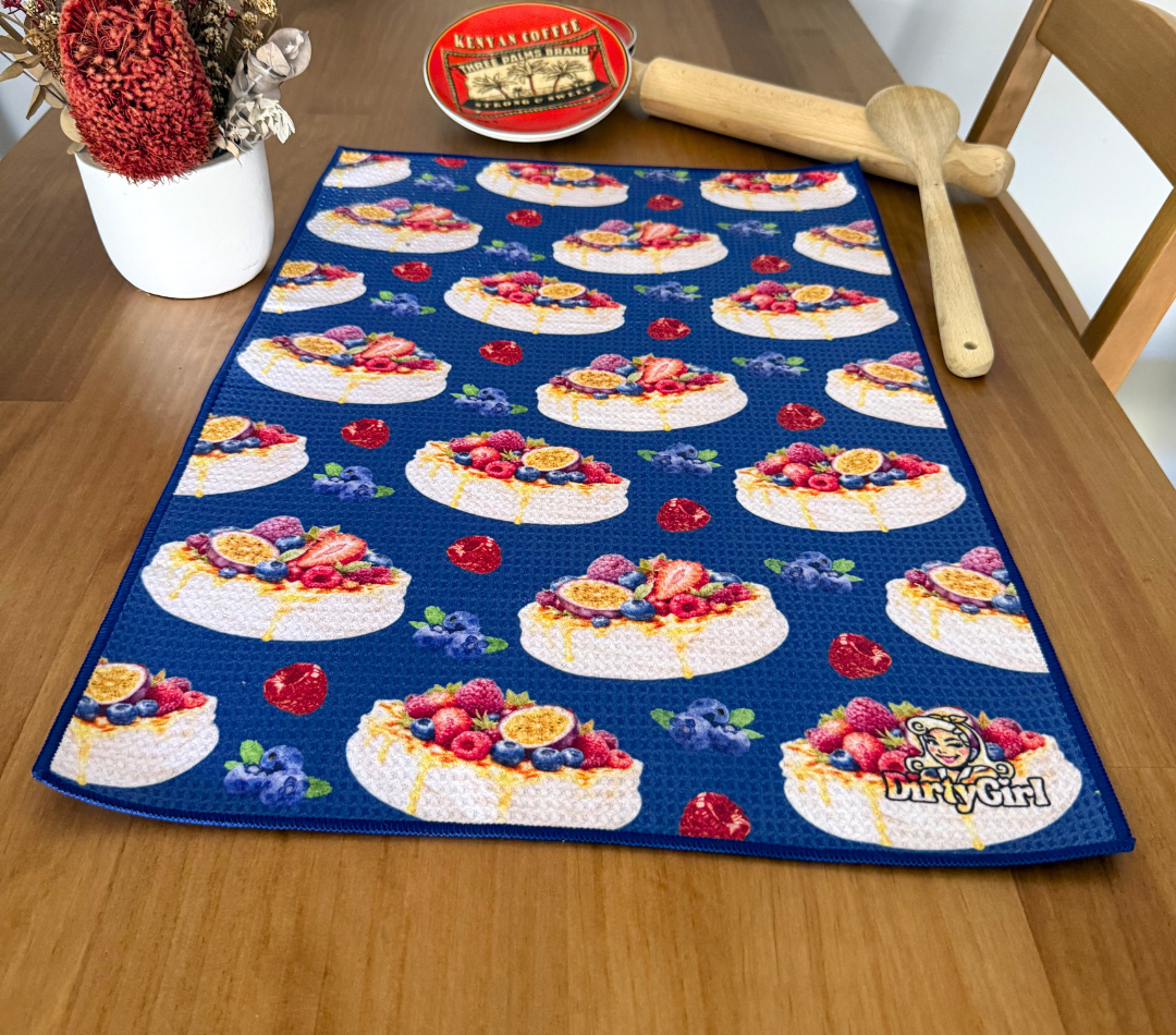 Pavlova Please Tea Towel