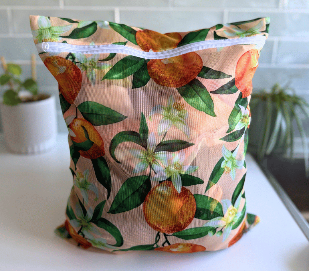 Orange Valley Wash Bag