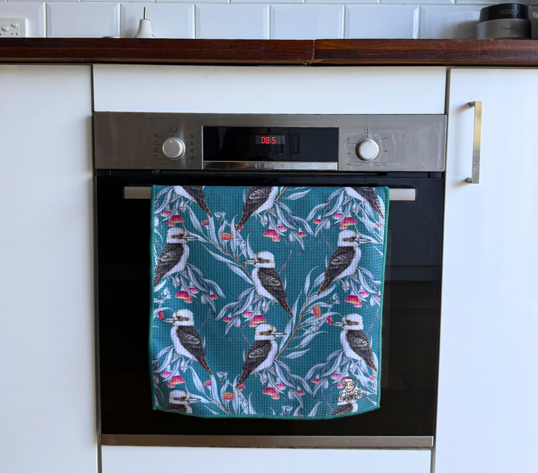 Kookaburra Laugh Tea Towel