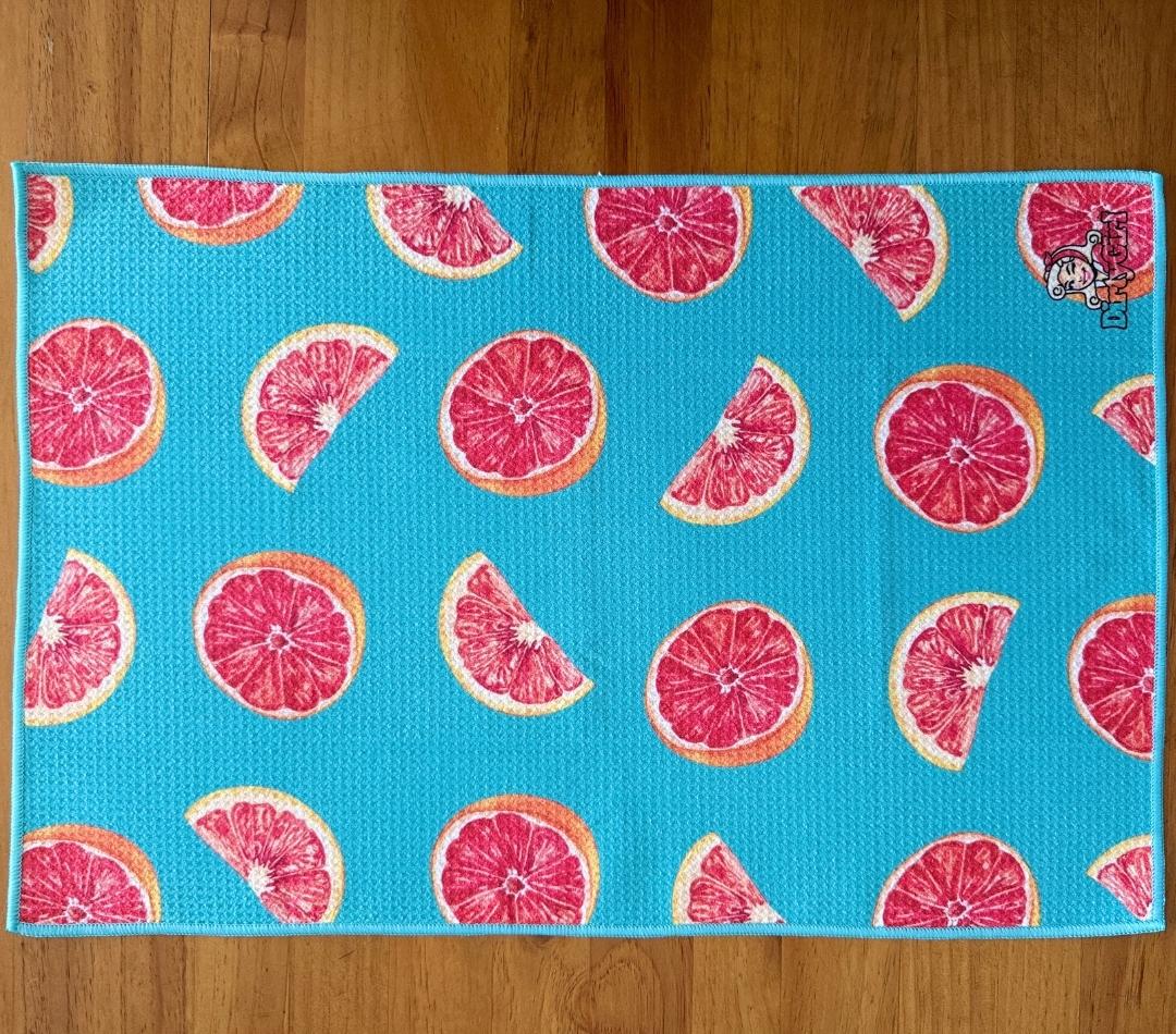 Orange Rouge Tea Towel