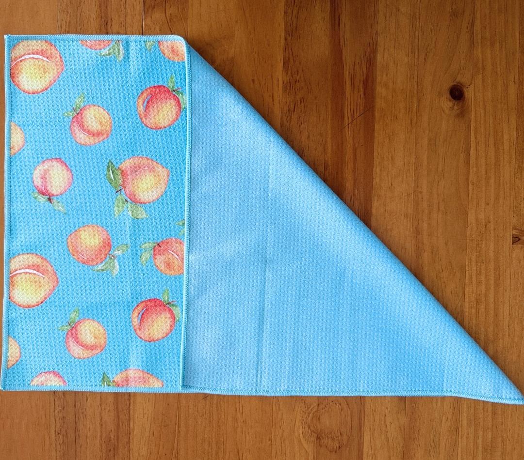 Apricot Pop Tea Towel