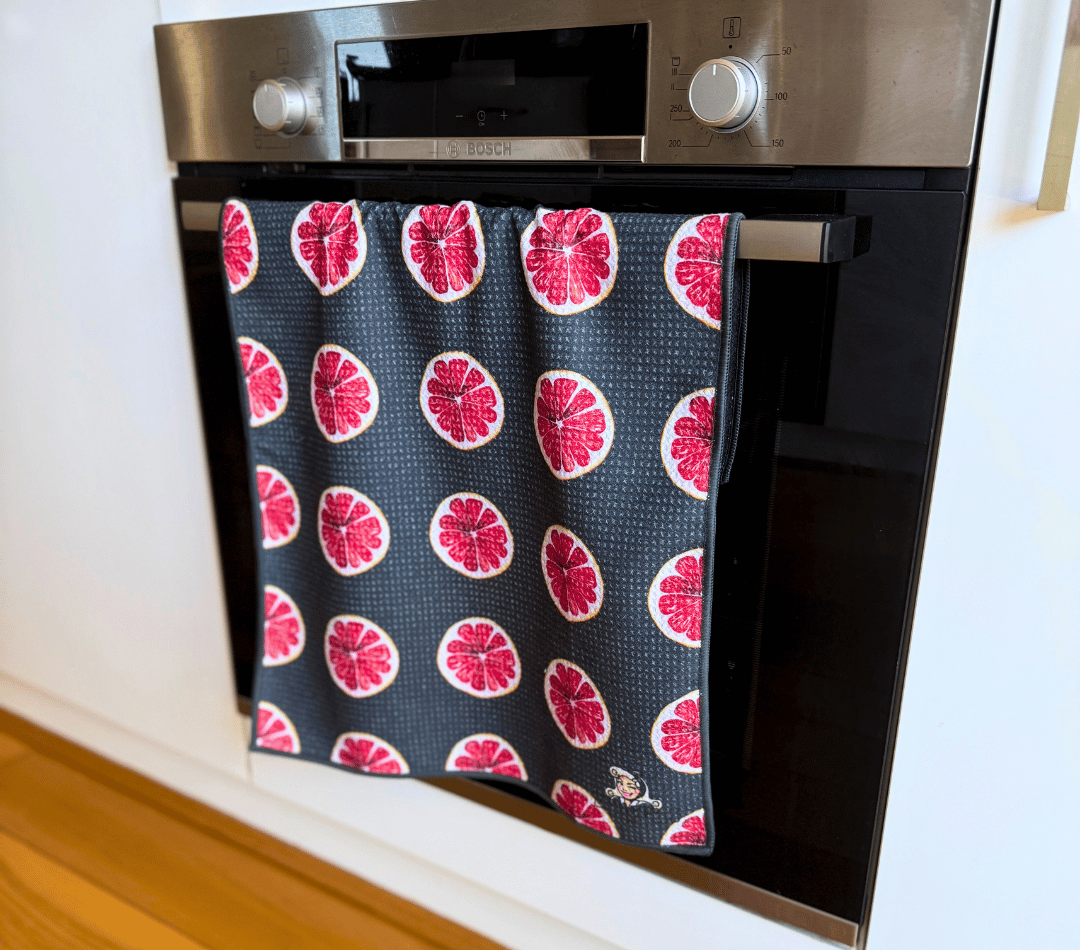 Grapefruit Gloss Tea Towel