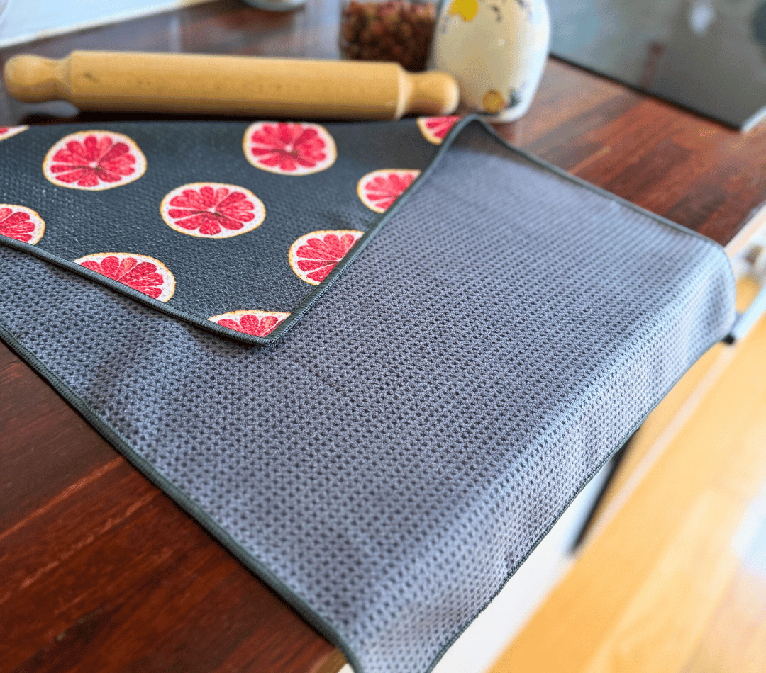 Grapefruit Gloss Tea Towel