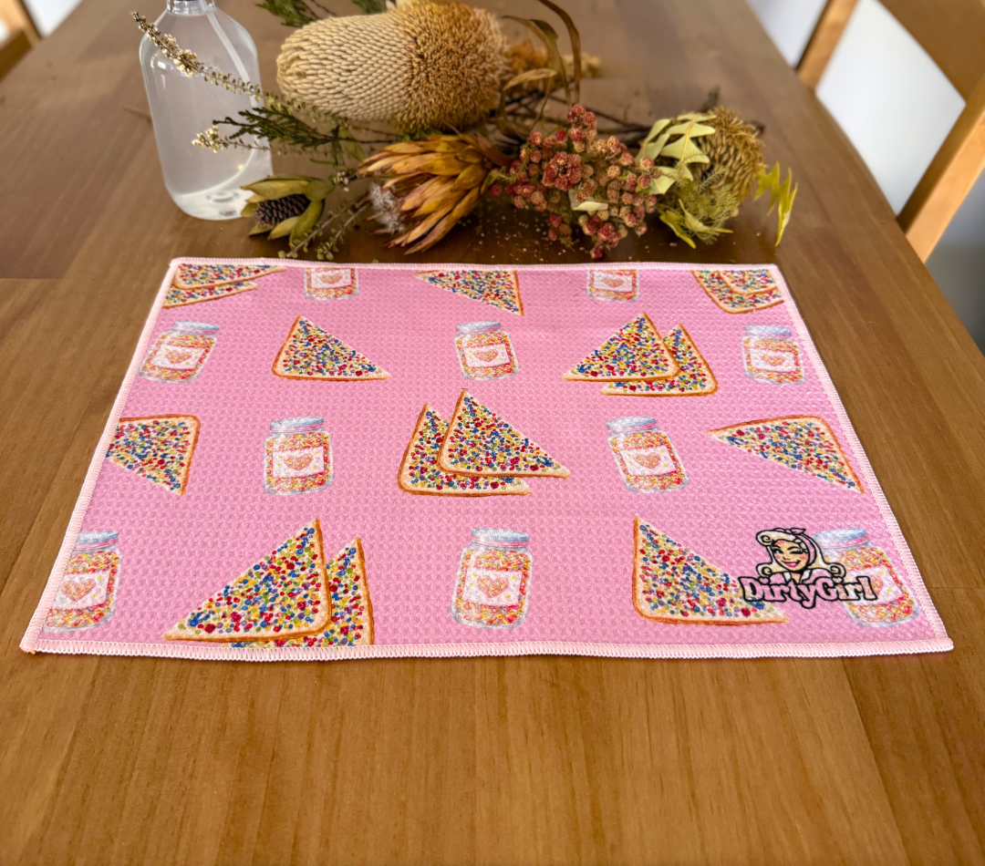 Fairy Bread Party Cleaning Cloth