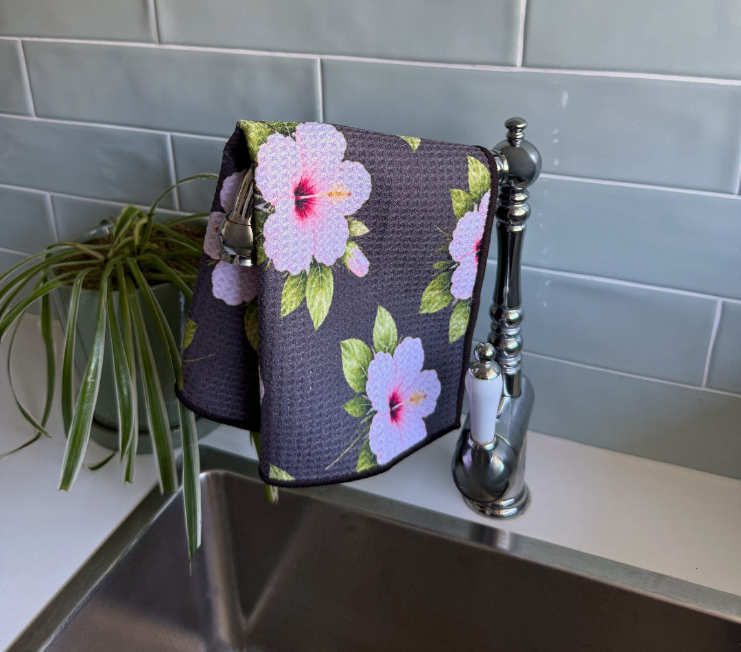 Hibiscus Nights Cleaning Cloth