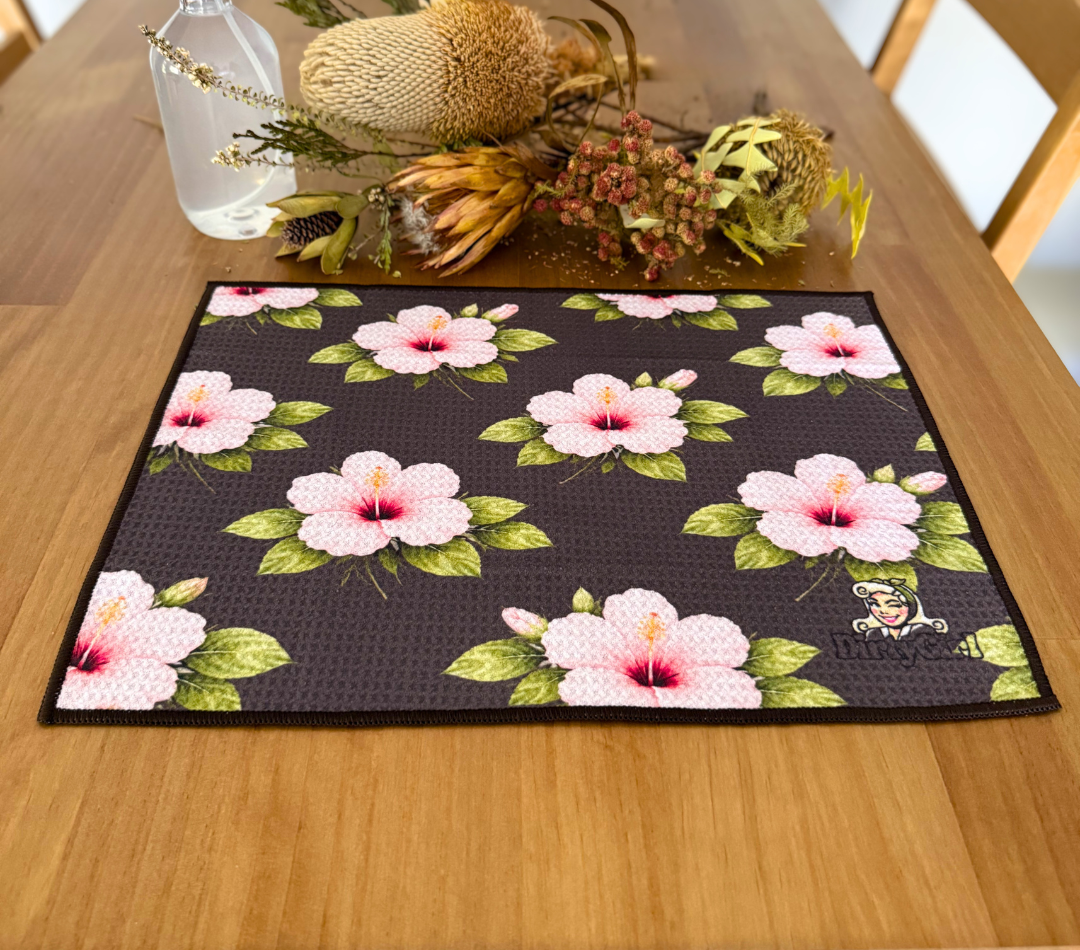 Hibiscus Nights Cleaning Cloth