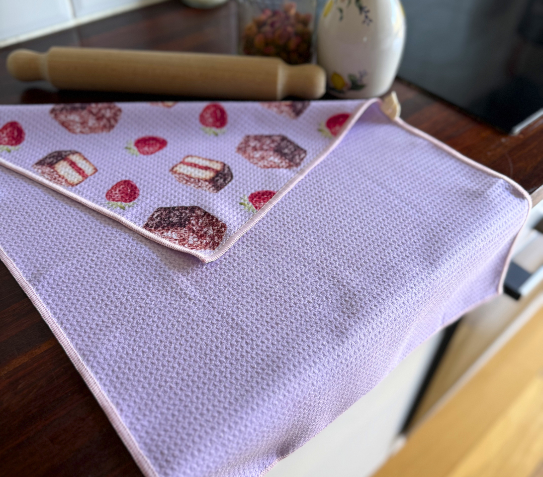 Lamington Love Tea Towel