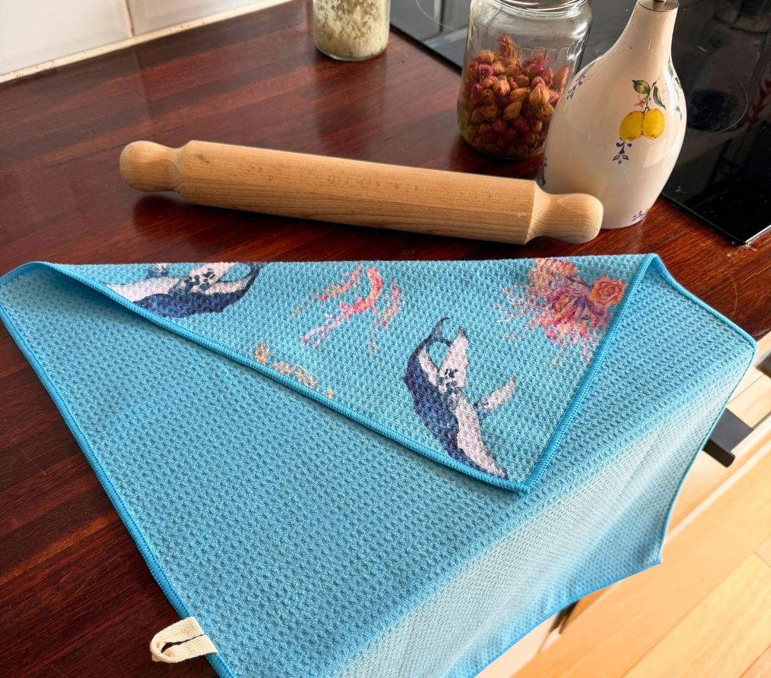 Ocean Sanctuary Tea Towel