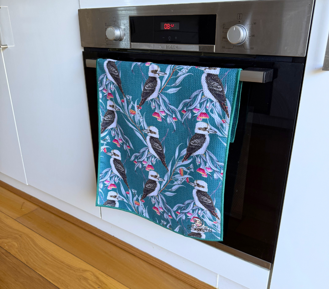 Kookaburra Laugh Tea Towel