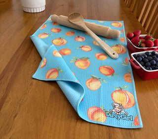 Apricot Pop Tea Towel