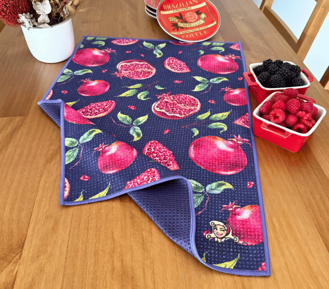 Pomegranate Pop Tea Towel