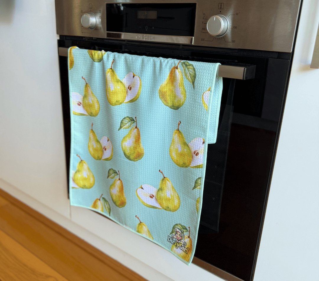 Pear Affair Tea Towel