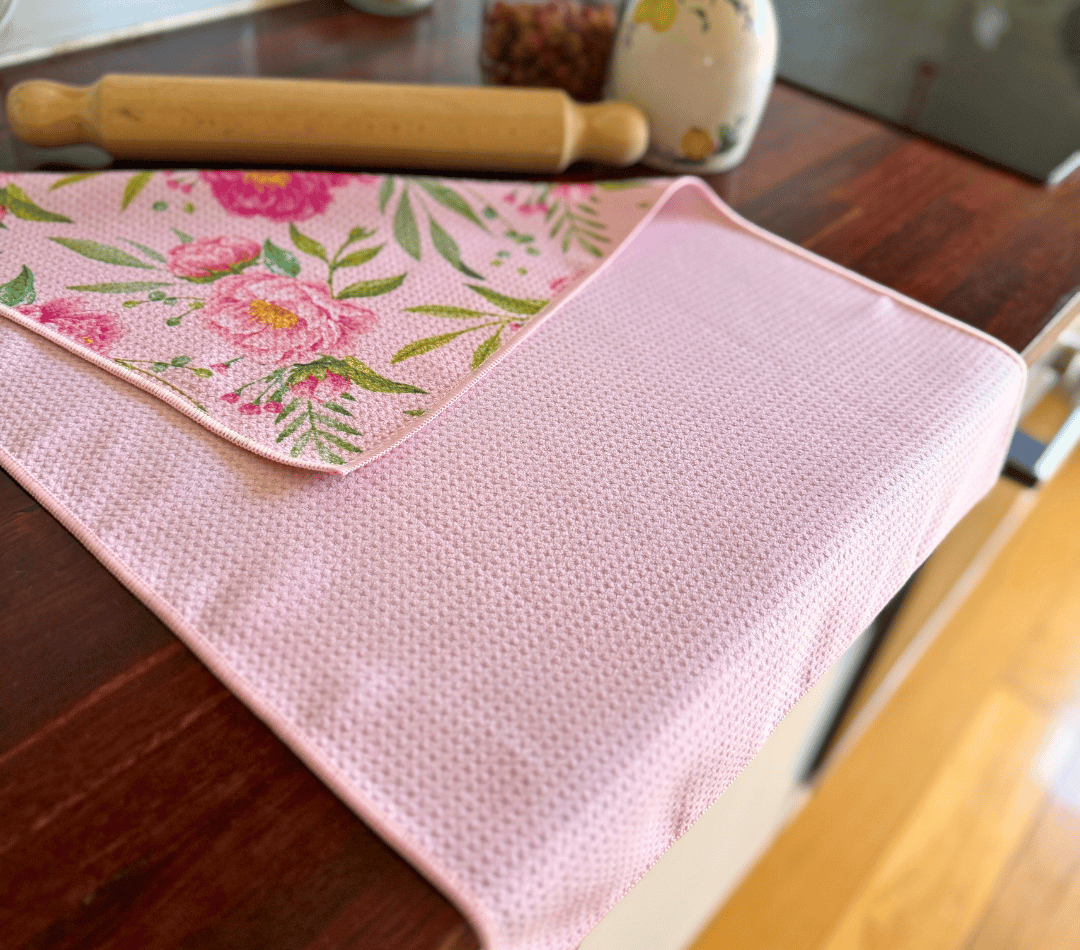 Peony Daydream Tea Towel