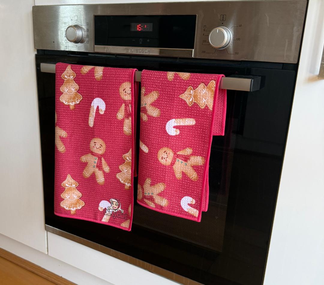 Gingerbread Joy Cleaning Cloth